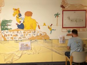 Nieuwe look voor de pediatrische unit van UMC Sint-Pieter