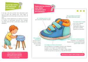 Des internautes mettent en cause une infographie de l’ONE sur le choix des chaussures pour enfants