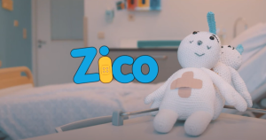 Zico, een nieuwe app om stress te voorkomen bij kinderen die in het ziekenhuis verblijven