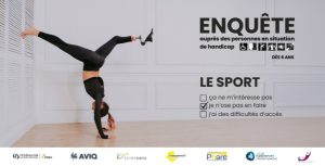Handicap et sport : une enquête en ligne lancée par l’Adeps