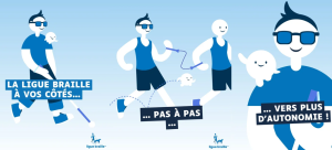 La Ligue Braille veut accompagner toujours plus de personnes aveugles ou malvoyantes