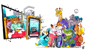 Enfile ton pyjama et soutiens la scolarité des enfants malades !